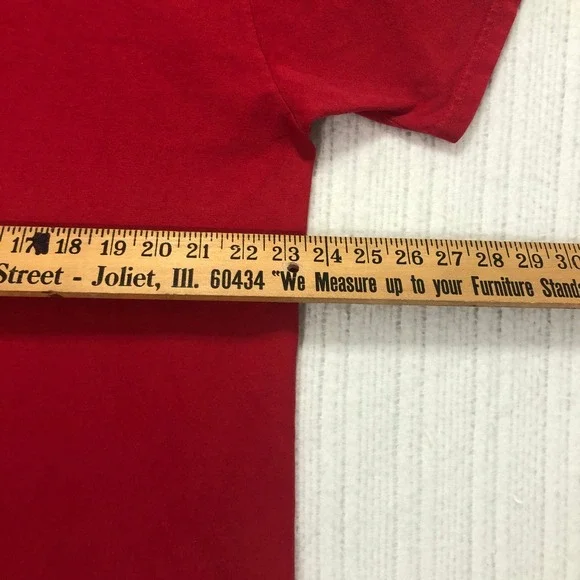 Polo Jeans Co. Ralph Lauren Company Red Graphic T-Shirt Mens Large - Picture 7 of 7